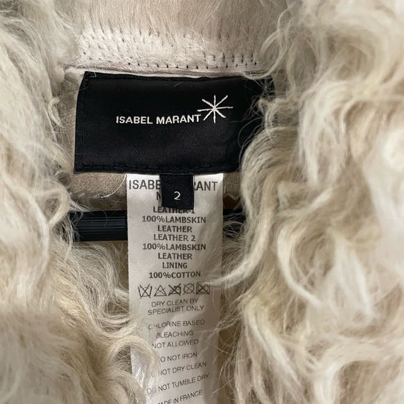 Isabel Marant Micha Suede Shearling 2018 Runway Coat - Picture 3 of 10